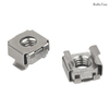 Zinc Plated Carbon Steel Square Shape Clamping Floating Captive Clip Nut Stainless Steel Cage Nut For Chassis Cabinet