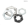 GB805 DIN7967 Plain Stainless Steel 304 Hexagon Tight Nut Black Oxide Anti-loosening Binding Nut Zinc Plated Carbon Steel Self-locking Counter Nut