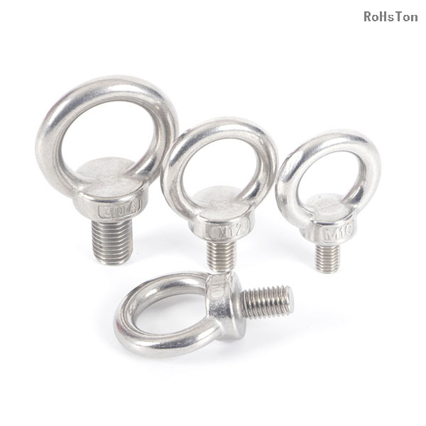 Customized GB852 DIN580 Stainless Steel 304 Eyebolt Lifting Ring Bolt Eye Bolt