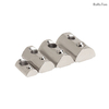 Profil en aluminium Nickel Plated Carbon Steel Slider Rouleau en t Écrou de l'emplacement Écroises élastiques en acier inoxydable 304 Spring chargés Boule T Écrou de l'emplacement