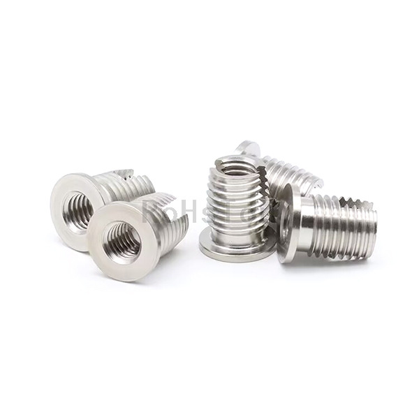 Type 302H Thread Repait Insert Stainless Steel 304 Plain Flange Self Tapping Thread Insert
