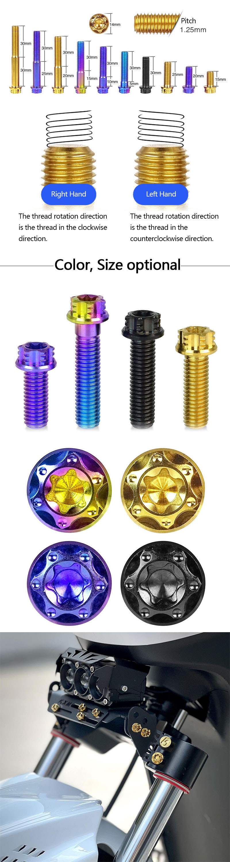 Titanium Bolt Specification