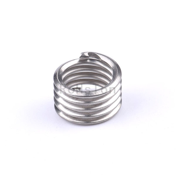 304 Stainless Steel Helicoils Tangless No Handle Threaded Bushing Thread Repair Sleeve Tailless Wire Thread Insert