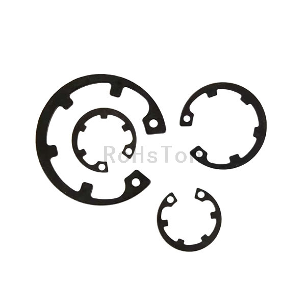 DIN984 Stainless Steel 304 Piston Retainer Ring 65Mn Steel Circlips Retaining Rings with Lugs for Use In Bores