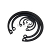 DIN472 GB893 8-250mm M3-M210 Stainless Steel 304 316 Elastic Internal Circlip Retaining Ring for Hole Bore Automotive Tractor Compressor Fasteners
