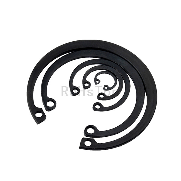 DIN472 GB893 8-250mm M3-M210 Stainless Steel 304 316 Elastic Internal Circlip Retaining Ring for Hole Bore Automotive Tractor Compressor Fasteners (2)