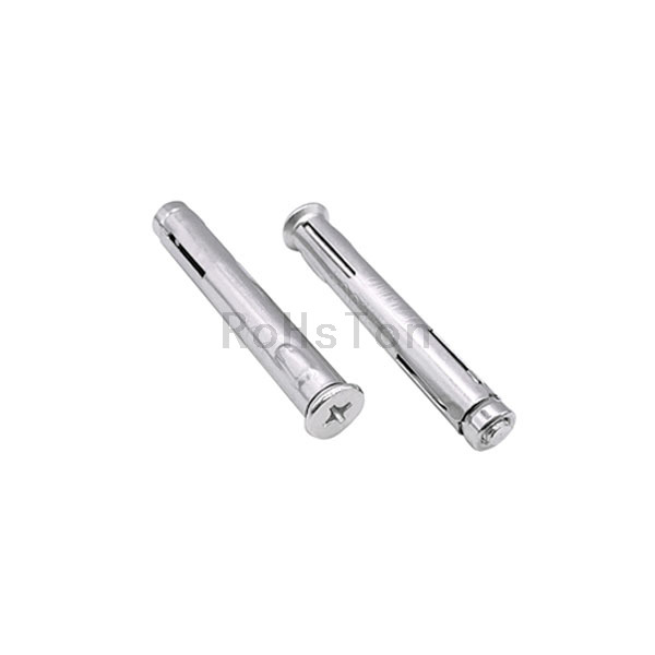 Stainless Steel 304 Expansion Screw Sleeve Anchor Bolt Phillips Drive Carbon Steel Zinc Plated Countersunk Head Window Frame Anchor