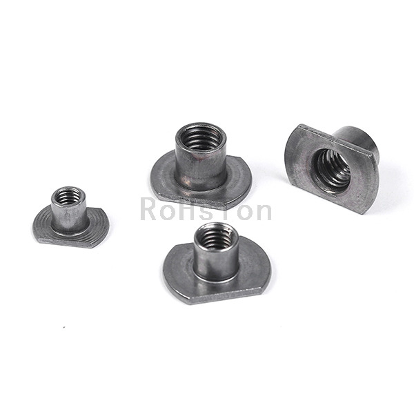 Stainless Steel T Type Weld Nuts Carbon Steel T Weld Nut T Shape Four Spot Welding Nut