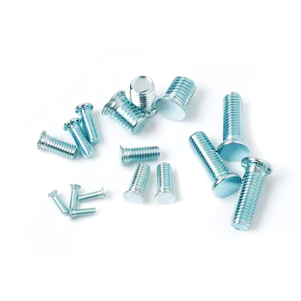 HFH Zinc Plated Carbon Steel Heavy Type Thick Head Self Clinching Bolt Steel Galvanized Self Clinching Stud