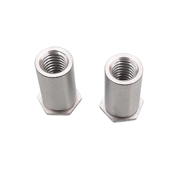 Inch Metric BSO4 Stainless Iron Blind Hex Flat Head Threaded Self Clinching Standoff For Sheet Metal