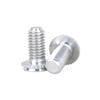 CFHA Aluminium Flat Serrated Thick Head Press Rivet Screw Aluminum Countersunk Head Self Clinching Stud For Sheet Metal