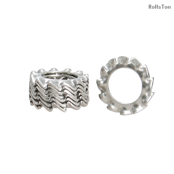 GB862.1 DIN6797 Stainless Steel 304 External Serrated Lock Washer Spring Washer External Teeth Lock Washer
