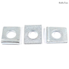 DIN435 Zinc Plated Carbon Steel Hardened Beveled Washers Square Bevel Washer Slotted Square Taper Washers for I Sections