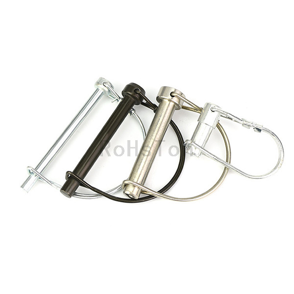 Pon de acero de seguridad cargado de acero de acero al carbono con platillo de zinc