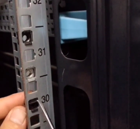 Cage Nut Installation Method