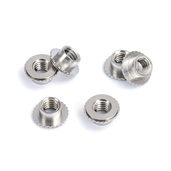 0# 1# 2# 4# 6# 8# 10# 1/4" M2 M3 M4 M5 M6 U FEX FEOX Carbon Steel Stainless Steel Micro Non-self-locking Pressure Riveted Nut Self Clinching Nut For Chassis Cabinet