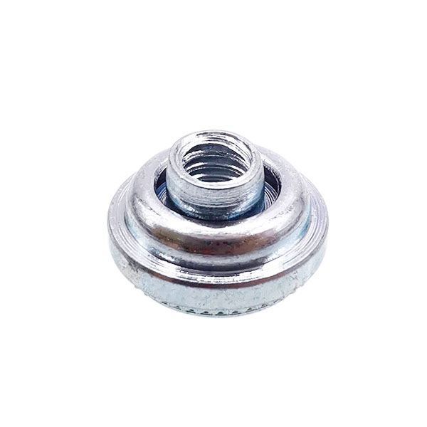 4# 6# 8# 10# 1/4" M3 M4 M5 M6 LAS Galvanized Carbon Steel Self Clinching Nut Zinc Plated Self Locking Floating Nut For Sheet Metal