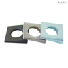 GB852 Zinc Plated Carbon Steel Square Taper Washers Bevel Conical Square Washer Stainless Steel Square Inclined Washers for I-beams