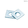 DIN434 Channel Steel Double Slot Square Taper Washer Zinc Plated Carbon Steel Double Groove Square Taper Washers for U-sections