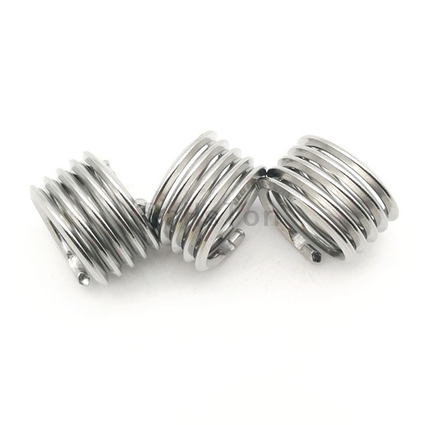 304 Stainless Steel Helicoils Tangless No Handle Threaded Bushing Thread Repair Sleeve Tailless Wire Thread Insert