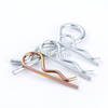 GB4329 ISO7072 DIN11024 Zinc Plated Carbon Steel Split Cotter Pin 304 Stainless Steel B Type R Type Spring Cotter Pin