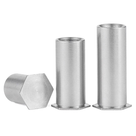 Inch Metric BSOS Stainless Steel 304 Blind Hex Flat Head Threaded Self Clinching Standoff (5).jpg