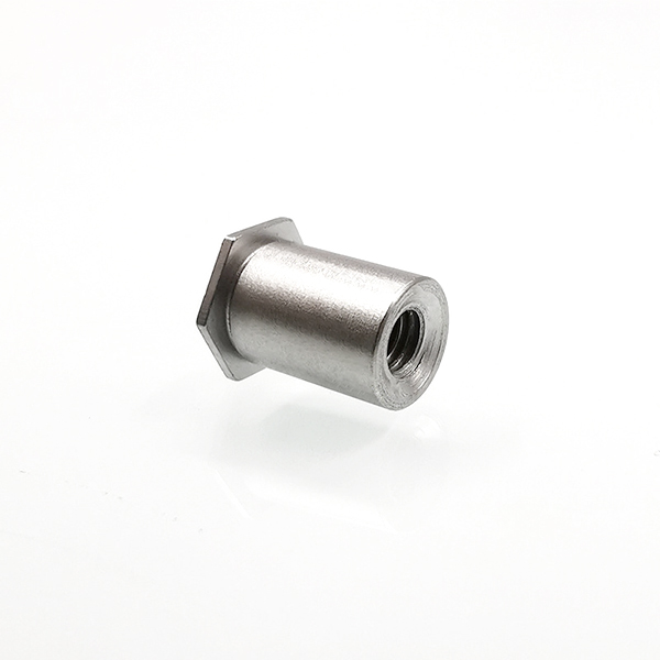 SO4 Stainless Steel 400 416 Through Hole Threaded Flat Hex Head Self Clinching Standoff For Sheet Metal