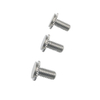 CHC Flat Serrated Head Press Rivet Screw Stainless Steel Countersunk Head Self Clinching Stud For Sheet Metal