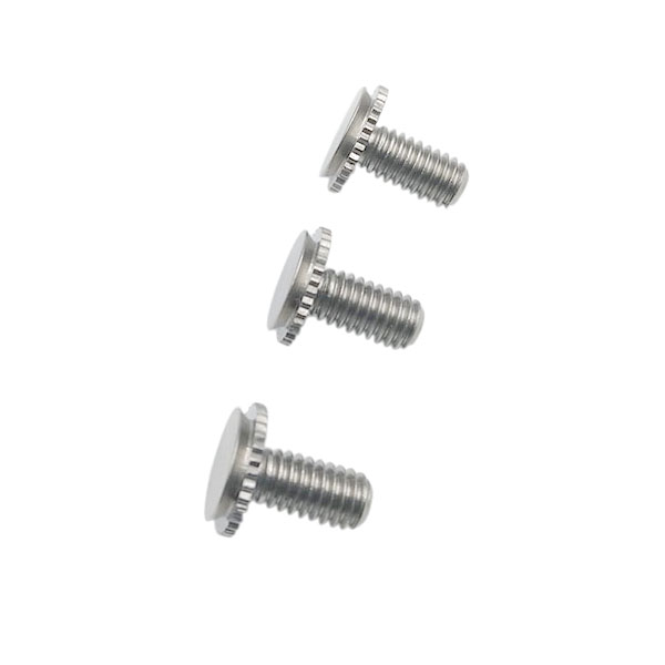 CHC Flat Serrated Head Press Rivet Screw Stainless Steel Countersunk Head Self Clinching Stud For Sheet Metal