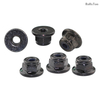 ISO7043 DIN6926 EN1663 GB6183 Standard Galvanized Carbon Steel Self Locking Nut Zinc Plated Hexagon Flange Nylon Lock Nut Nyloc Nut With Flange