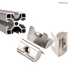 Stainless Steel 304 Elastic Locking T Nut European Standard Aluminum Profile T-slot Nut Nickel Plated Carbon Steel Spring Loaded Slider T Slot Nut
