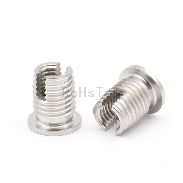 Type 302H Thread Repait Insert Stainless Steel 304 Plain Flange Self Tapping Thread Insert