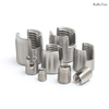 Zinc Plated Carbon Steel Locking Ensat Threaded Insert Bushing Stainless Steel 304 Slotted Self Tapping Thread Inserts for Thread Repair
