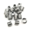 304 Stainless Steel Helicoils Tangless No Handle Threaded Bushing Thread Repair Sleeve Tailless Wire Thread Insert