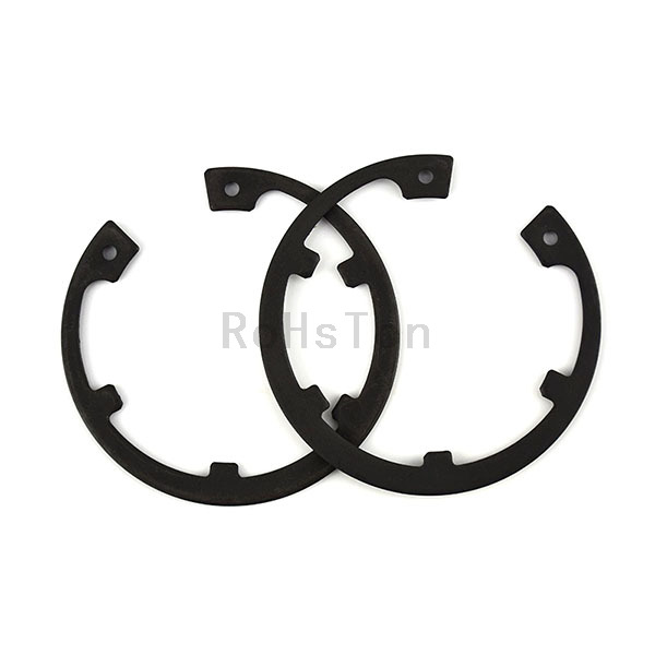 DIN984 Stainless Steel 304 Piston Retainer Ring 65Mn Steel Circlips Retaining Rings with Lugs for Use In Bores