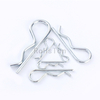 GB4329 ISO7072 DIN11024 Zinc Plated Carbon Steel Split Cotter Pin 304 Stainless Steel B Type R Type Spring Cotter Pin