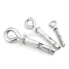 Stainless Steel 304 Eye Hook Expansion Bolt Concrete Wedge Anchor Bolt Zinc Plated Carbon Steel Drop in Sleeve Anchor