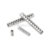304 Stainless Steel Toothed Slotted Cylindrical Spring Pin JIS B 2808 65Mn Steel Serrated Grooved Elastic Cylinder Pin