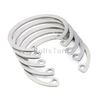 DIN472 GB893 8-250mm M3-M210 Stainless Steel 304 316 Elastic Internal Circlip Retaining Ring for Hole Bore Automotive Tractor Compressor Fasteners