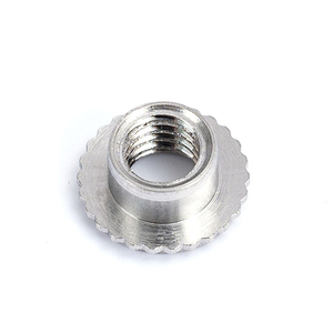 0# 1# 2# 4# 6# 8# 10# 1/4" M2 M3 M4 M5 M6 U FEX FEOX Carbon Steel Stainless Steel Micro Non-self-locking Pressure Riveted Nut Self Clinching Nut For Chassis Cabinet