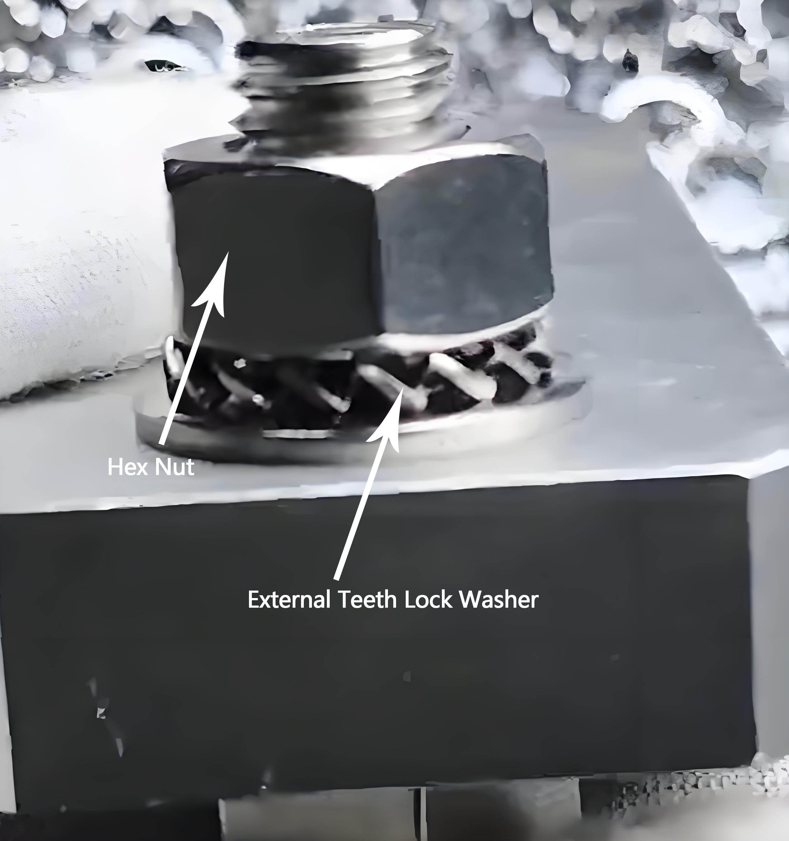 External Teeth Lock Washer Application