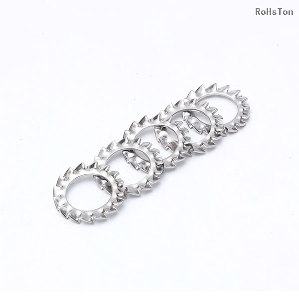GB862.1 DIN6797 Stainless Steel 304 External Serrated Lock Washer Spring Washer External Teeth Lock Washer