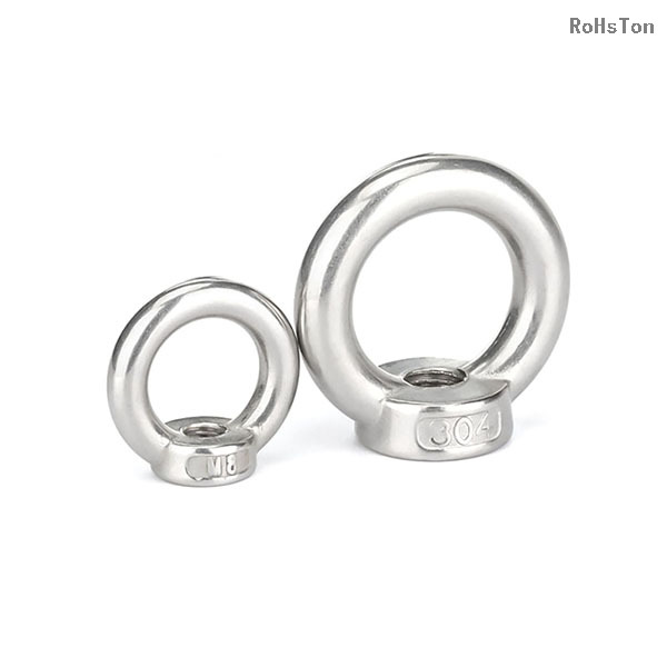 M8 M10 M12 DIN582 DIN580 Ring Shape Nuts Stainless Steel 304 Lifting Eye Nut