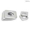 GB853 U-steel Accessories Stainless Steel Square Inclined Washers Zinc Plated Carbon Steel Square Taper Washer for Slot Section