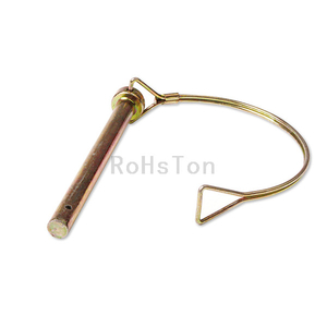 Zinc Plated Carbon Steel Spring Loaded Safety Coupler Pin Stainless Steel 304 316 Quick Release Clevis Pins D Type Wire Lock Pin