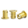 307H Type Brass Flange Self Tapping Threaded Insert Zinc Plated Three Hole Threaded Bushing Plain Stainless Steel 304 Self Tapping Insert Nut