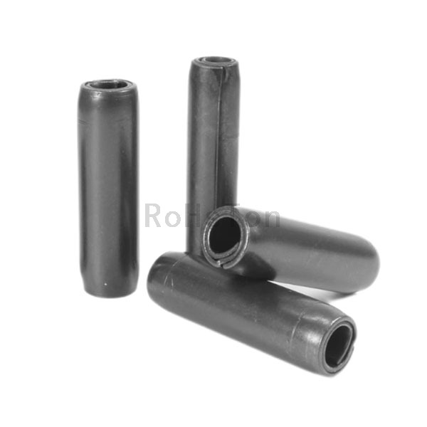 DIN7343 ISO8750 GB879.4 Standard Stainless Steel SUS304 Coiled Spring Pin Factory Supply Heavy Duty 65Mn Steel Rolled Elastic Pins