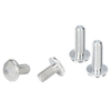 CHA Aluminium Flat Serrated Head Press Rivet Screw Aluminum Countersunk Head Self Clinching Stud For Sheet Metal