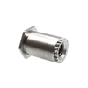 SOSG Stainless Steel Hex Head Annular Serrated End Through Hole Threaded Grounding Standoff Self Clinching Standoff For Sheet Metal