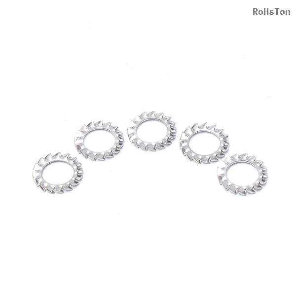 GB862.1 DIN6797 Stainless Steel 304 External Serrated Lock Washer Spring Washer External Teeth Lock Washer